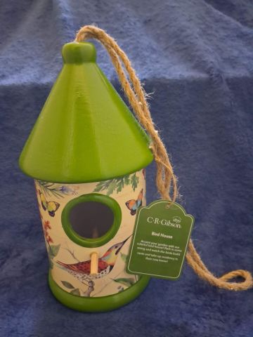 Ceramic bird house