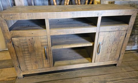 Oak credenza