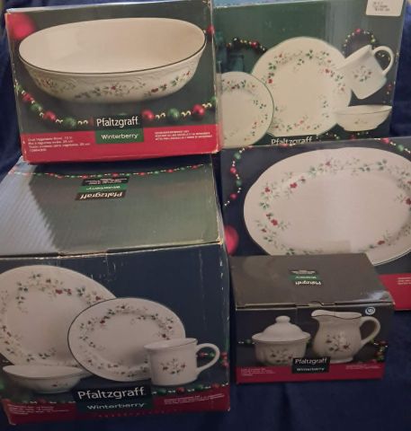Pfaltzgraff Christmas dishes