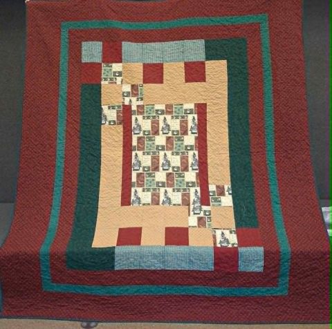 Quilt - Christmas Snowmen 94 x 104