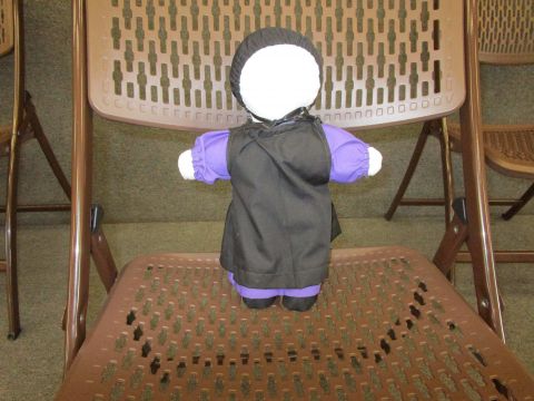 Amish Doll made by the late Darlene Miller for Daughters of Dorcas