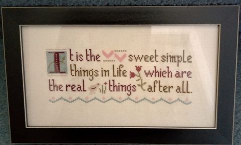 Counted Cross Stitch Picture