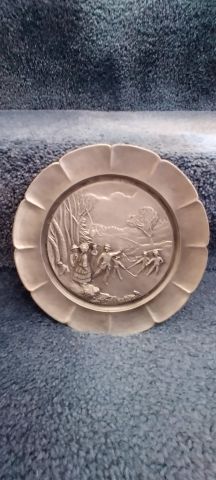 Pewter Collectible Plate