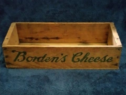 Antique Bordens Cheese Box
