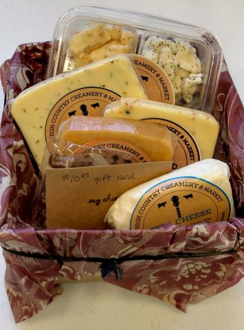 High Country Creamery cheese basket